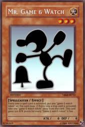 Game and watch card