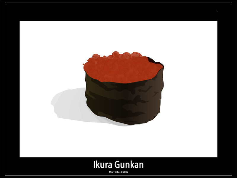 Sushi 8 - Ikura Gunkan