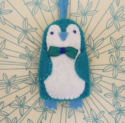 Timothy the Turquoise Penguin