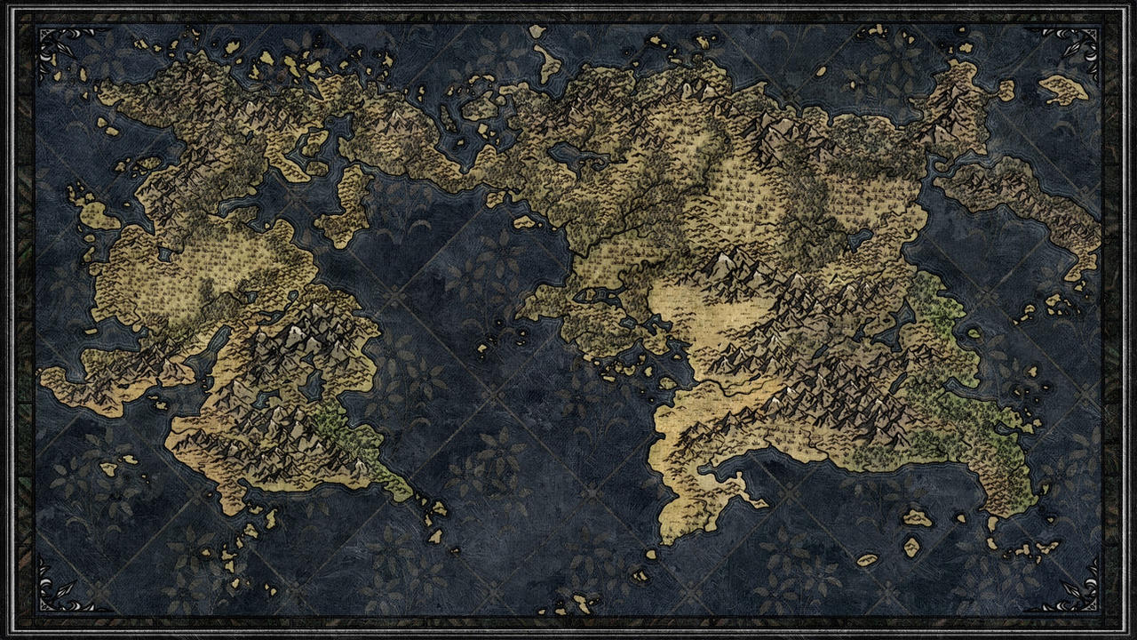 Fantasy Map by ahazaha on DeviantArt