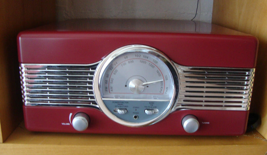 stock old radio