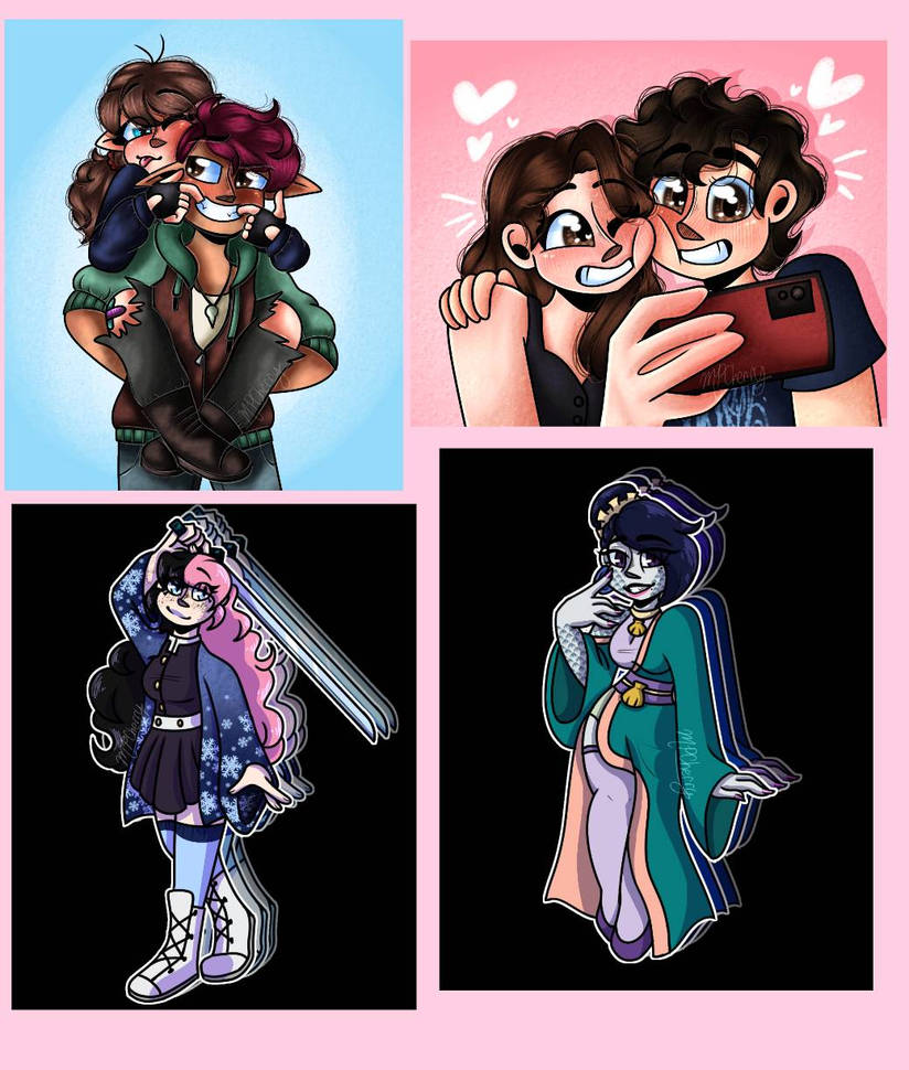 Shading examples by MPCherryArts on DeviantArt