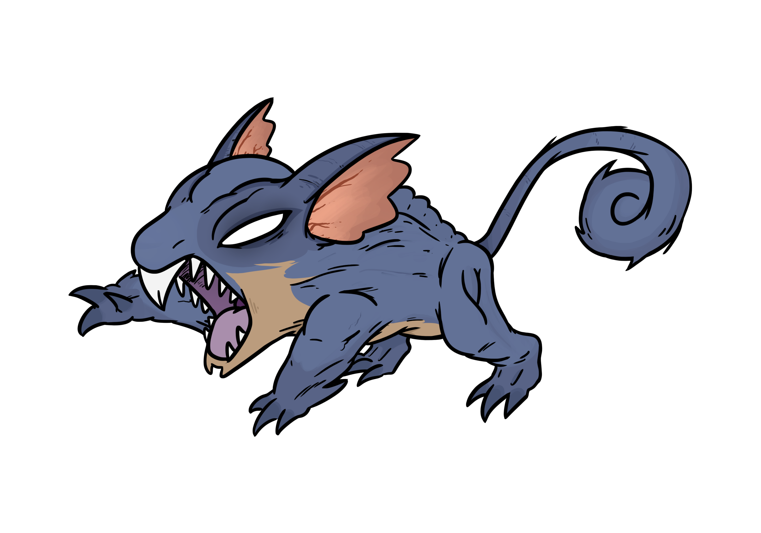 0019 Rattata by weightcomicguy on DeviantArt