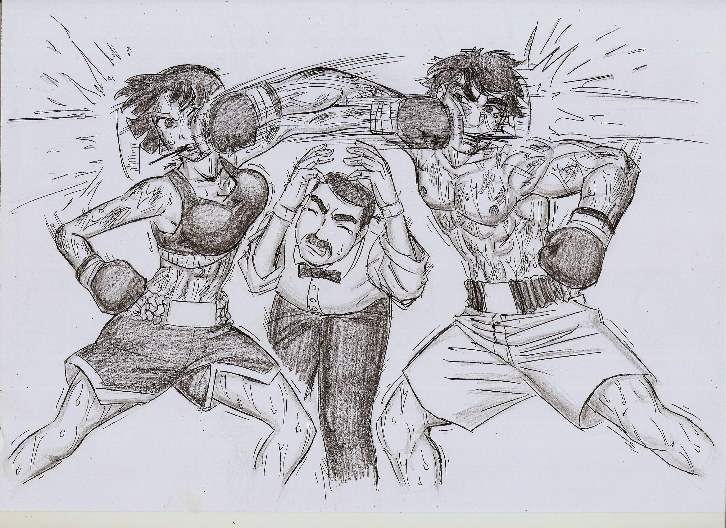 Boxing - Classic Counter by musashikami on DeviantArt
