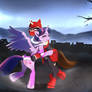 Fanart pony twilight sparkle and peter parker COM 