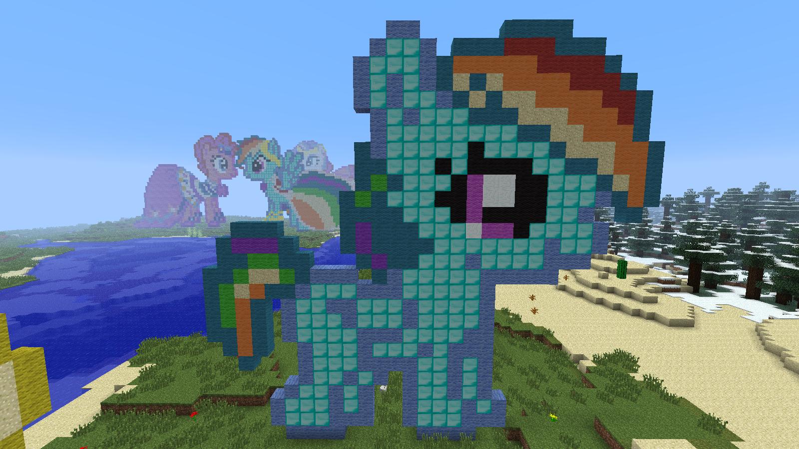 Filly Rainbow Dash Pixelart