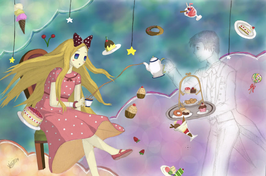 Tea Wip high tea WIP by peppermintlight on DeviantArt