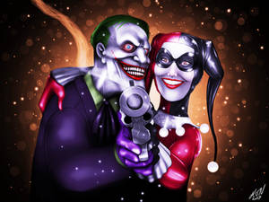 Harley Quinn and Joker