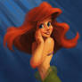 Ariel Coloring Exercise