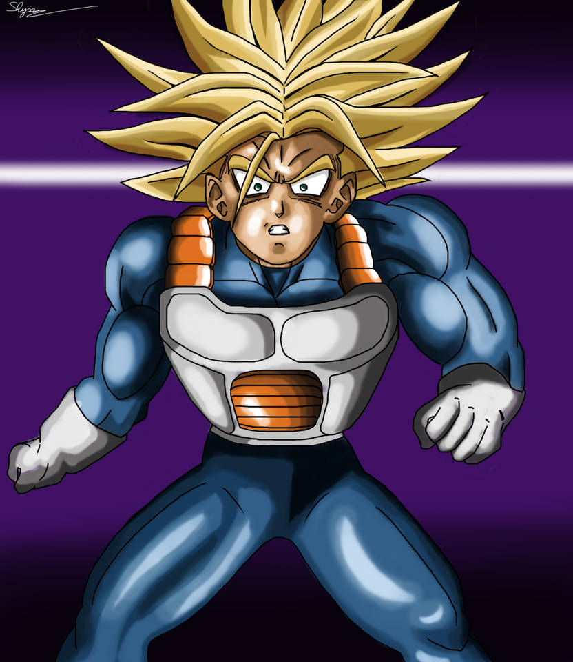 Trunks is shocked by Zero-Sama90 on DeviantArt