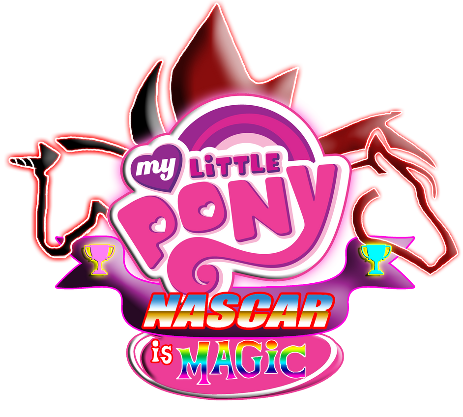 My Little Pony NASCAR is Magic Logo Vector by ACSpeedDemon on DeviantArt
