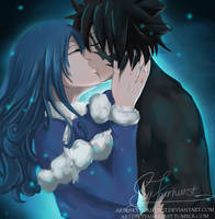 Gruvia kiss