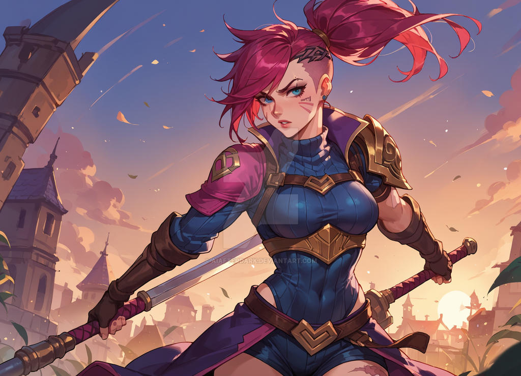 Vi In League Of Legends By AIAfterDark On DeviantArt vi-in-league-of-legends-by-aiafterdark-on-deviantart