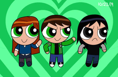 Powerpuff Ben 10 trio