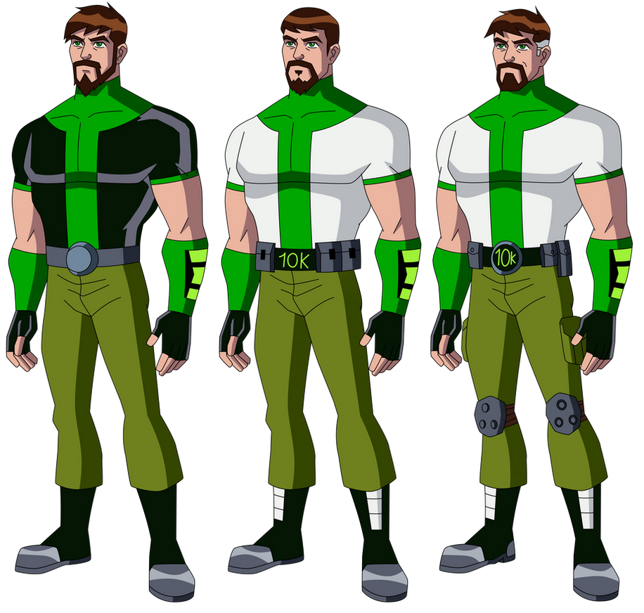 Ben 10,000 age redesigns. by AngeloCN on DeviantArt