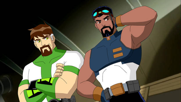 Meanwhile in another Future AU Ben 10,000 and Rex