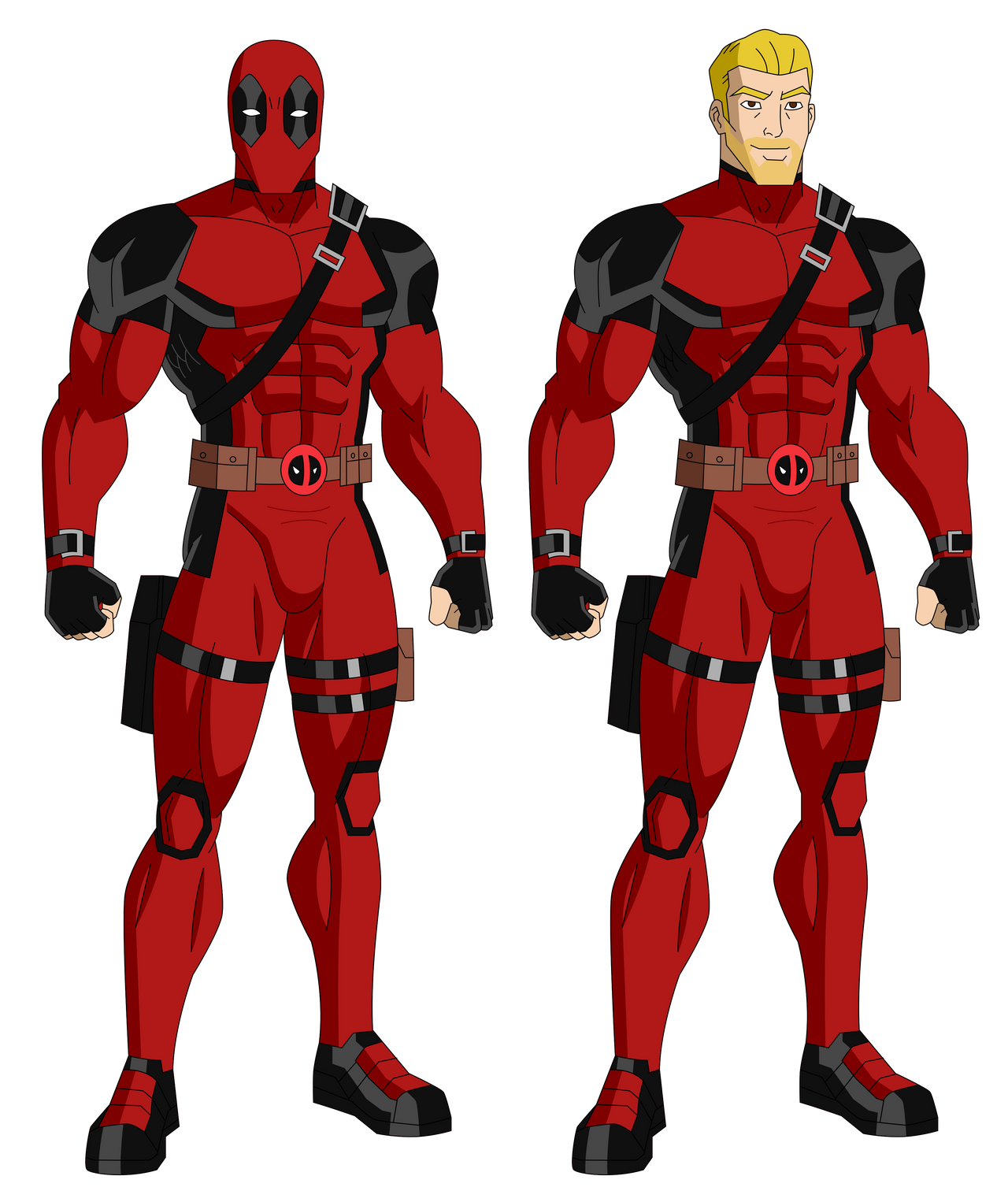 Deadpool Dc Version Ultimate Deadpool redesign by AngeloCN on DeviantArt