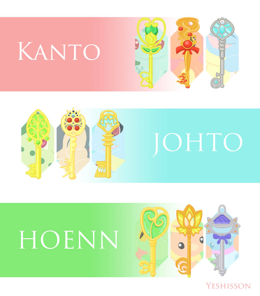 Princess keys 1-3 by EliteLinnie on DeviantArt