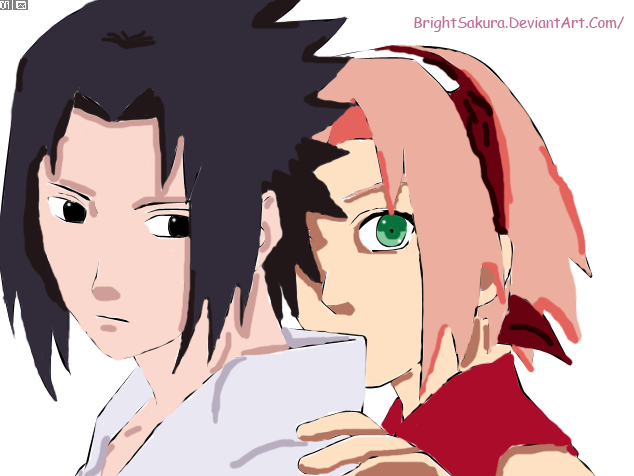 SasuSaku Together Colored