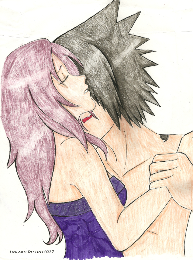 SasuSaku Vampire Bite