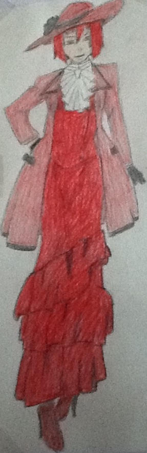 Black Butler: Full Body Madame Red by SpareSandwich on DeviantArt
