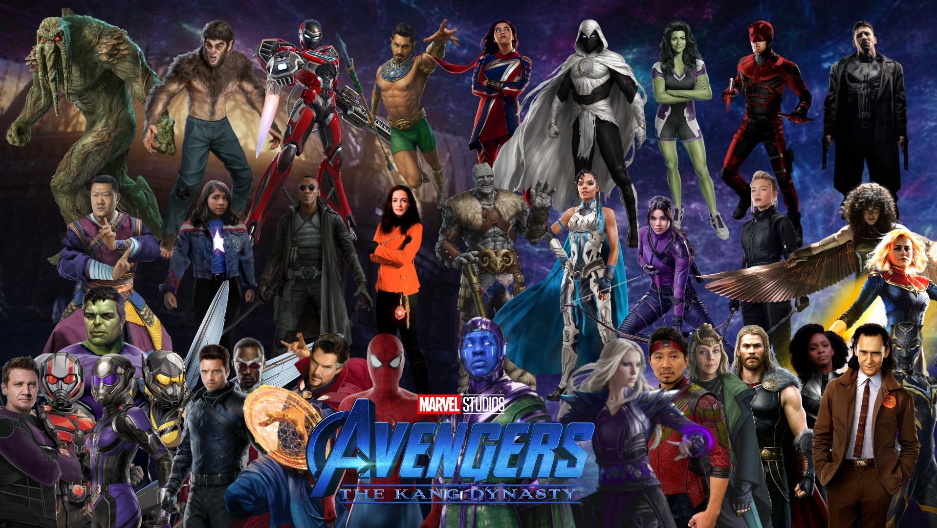 Avengers: The Kang Dynasty CONCEPT poster made by @thisiszayan - 9GAG