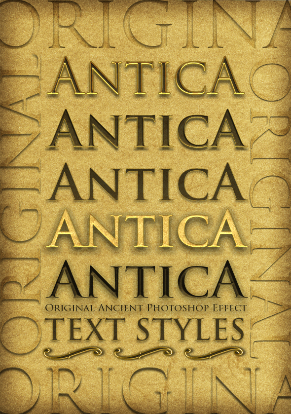 Antica  Ancient Text Styles