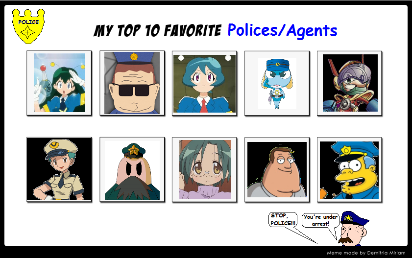 My Top 10 Police