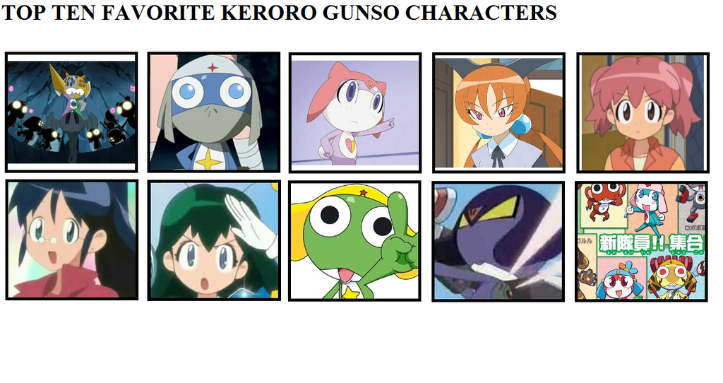 My Top Ten Favorite Sgt Frog Characters By Ajpokeman On Deviantart My Top Ten Favorite Sgt Frog Characters By Ajpokeman On Deviantart