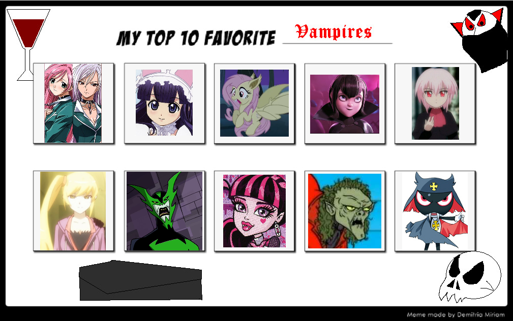 My Other Top 10 Vampires