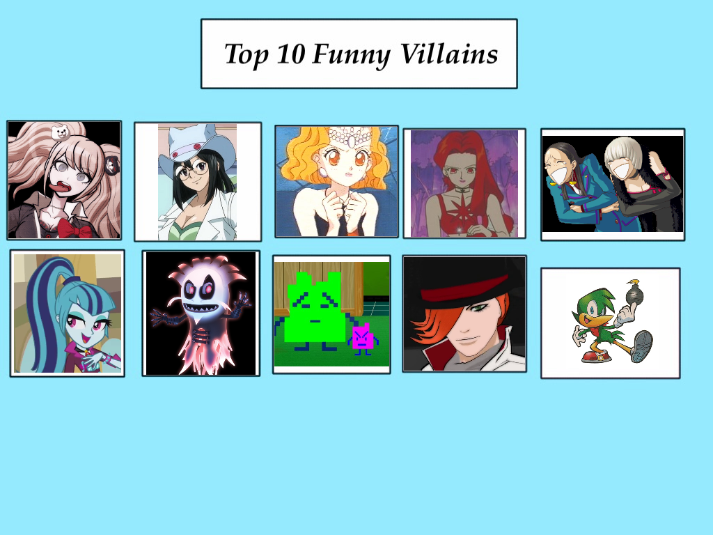 My Top 10 Funny Villains by ajpokeman on DeviantArt My Top 10 Funny Villains by ajpokeman on DeviantArt