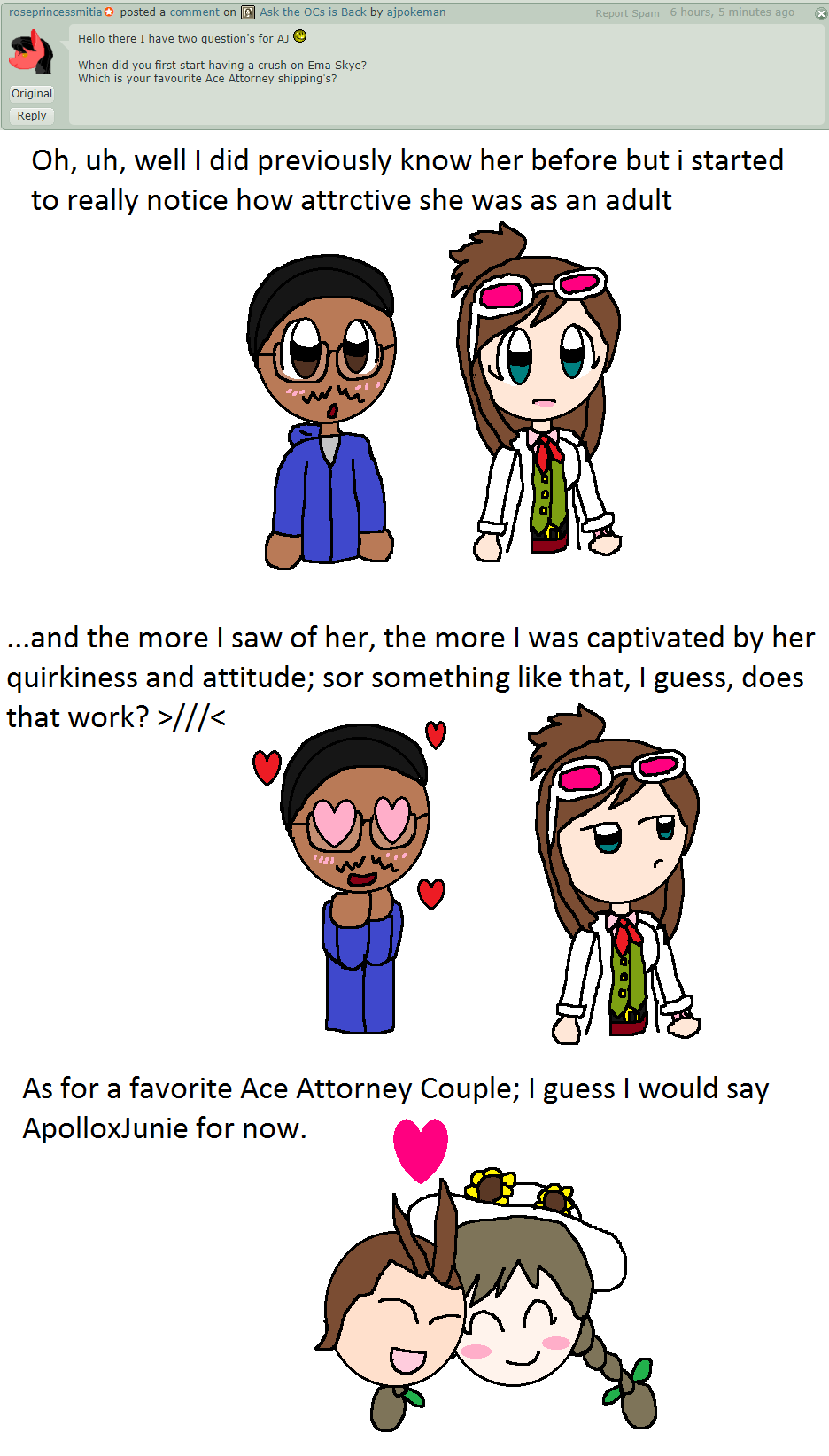 Q1: AJ's Crush