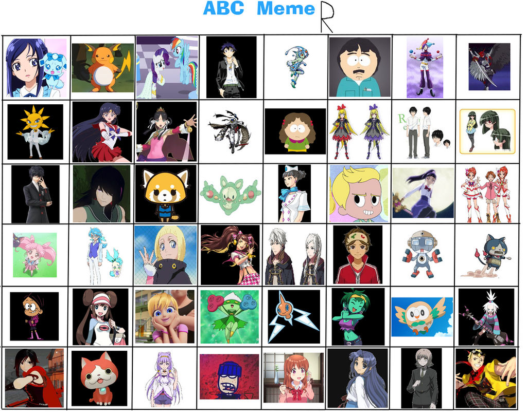 Favorite R Characters Extended Edition by ajpokeman on DeviantArt