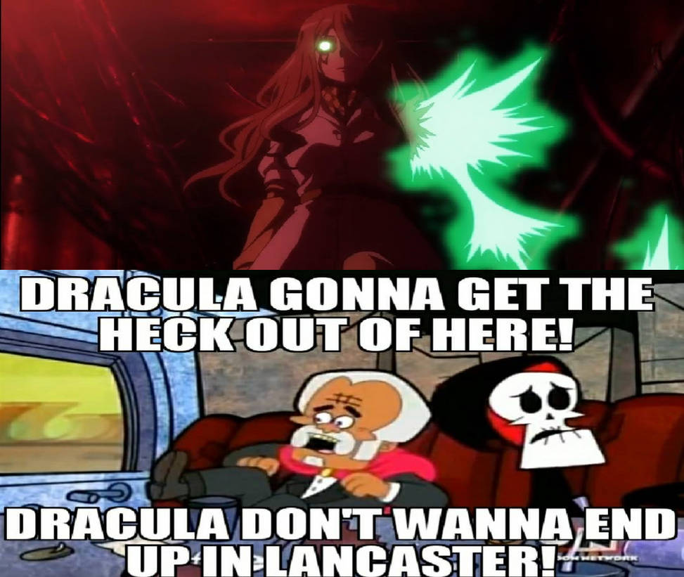 Dracula Scared Of Shizuri Mugino