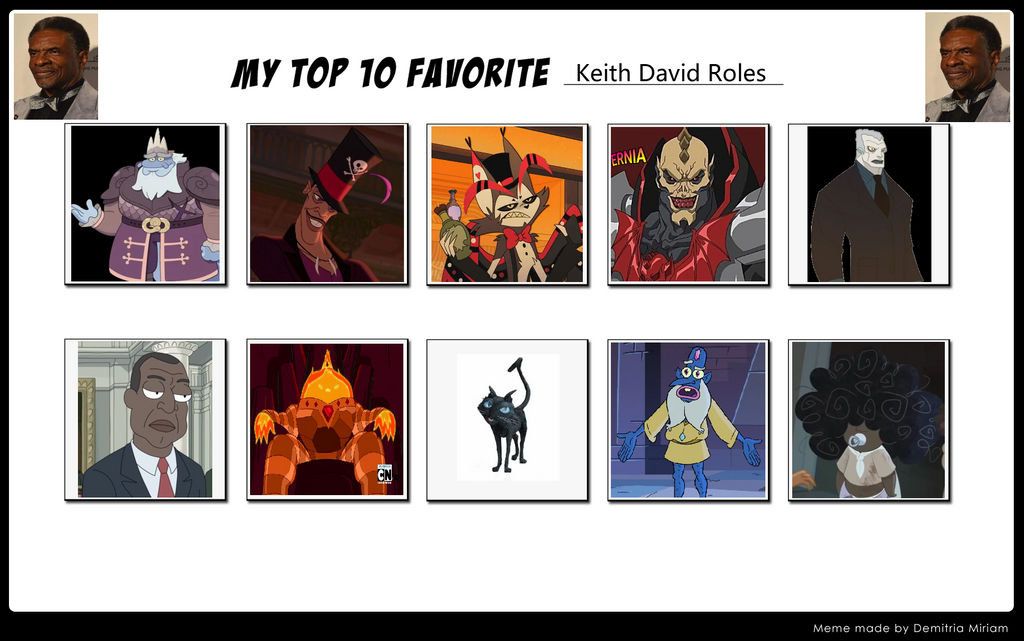 My Top 10 Favorite Keith David Roles by ajpokeman on DeviantArt