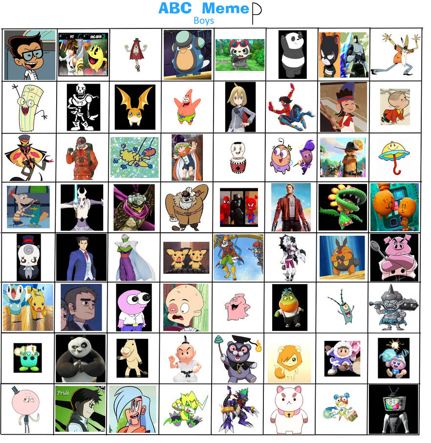 Abc Basic Meme Favorite P Boys and Girls (ABC Meme) by ajpokeman on DeviantArt
