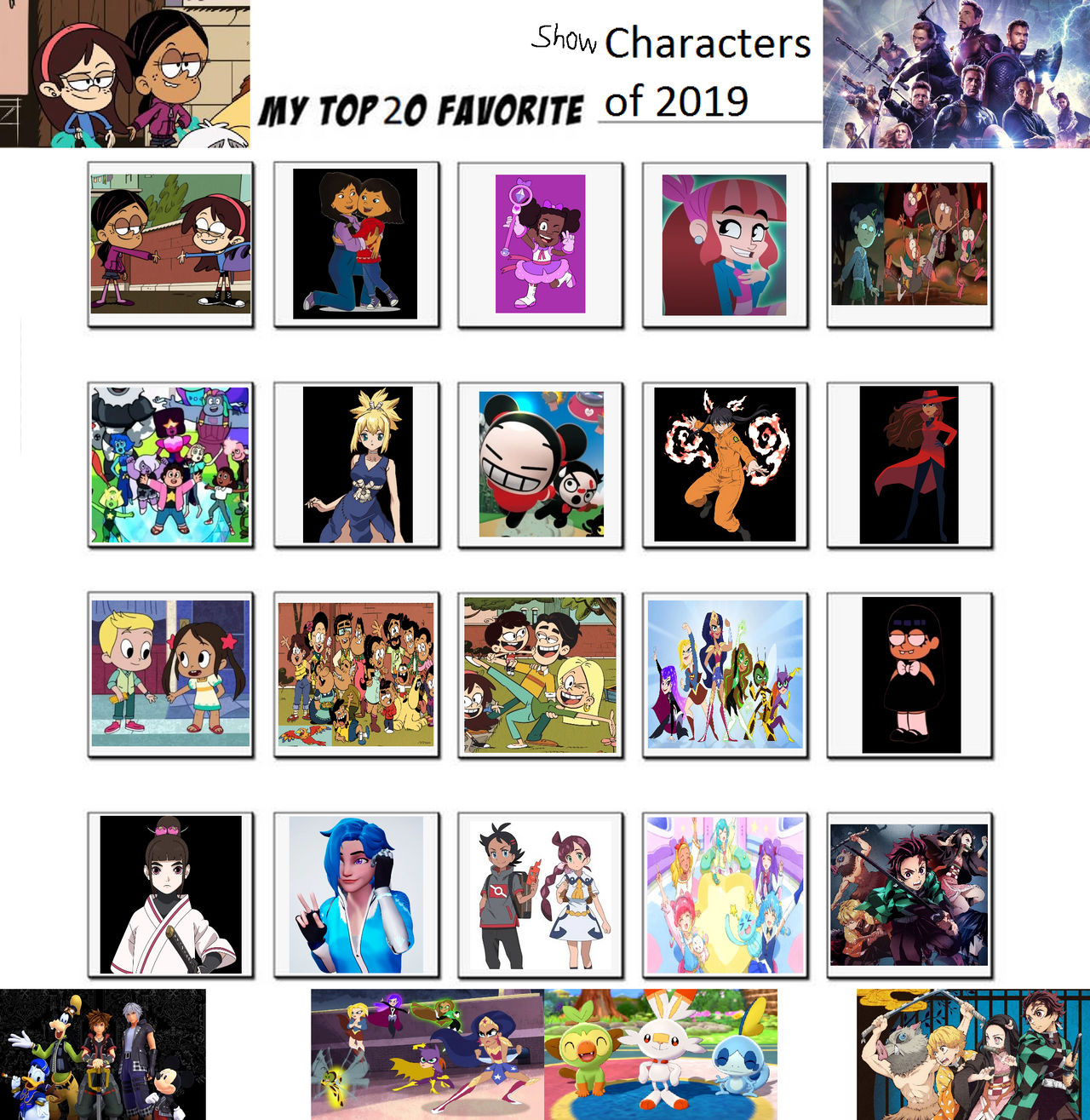 Characters In Shows My Top 20 favorite TV Show Characters of 2019 by ajpokeman on DeviantArt