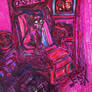 Kitty Drawing In Vibrant Colors