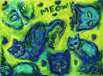 Art Gift - Meow by ArtByJenX