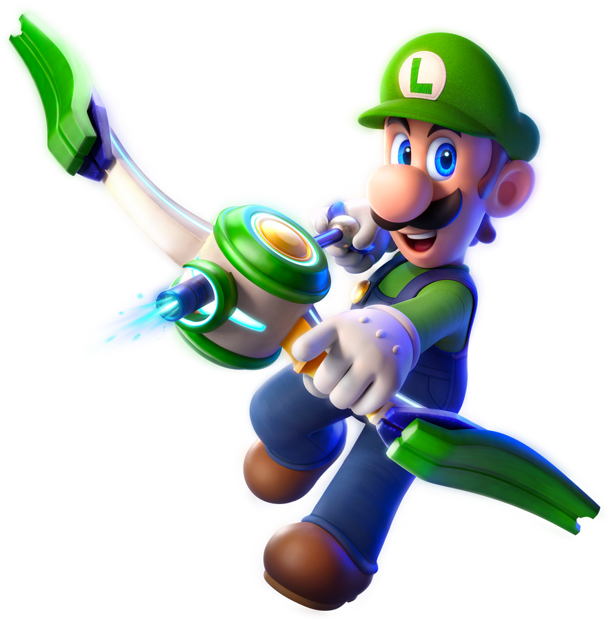 Luigi (Mario and Rabbids) Render by Studio8558 on DeviantArt
