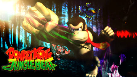 Wallpaper- Donkey Kong Jungle Beat