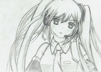 Hatsune Miku Sketch