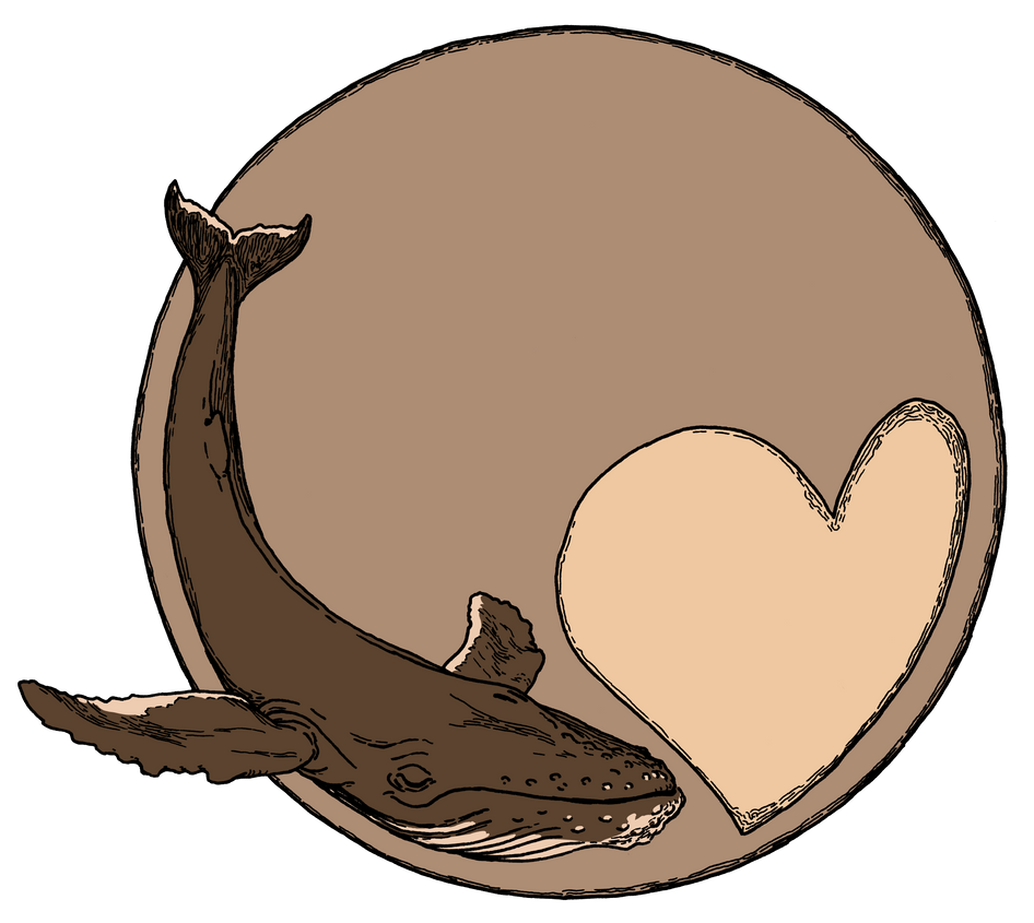 Pluto Heart and Whale T-Shirt