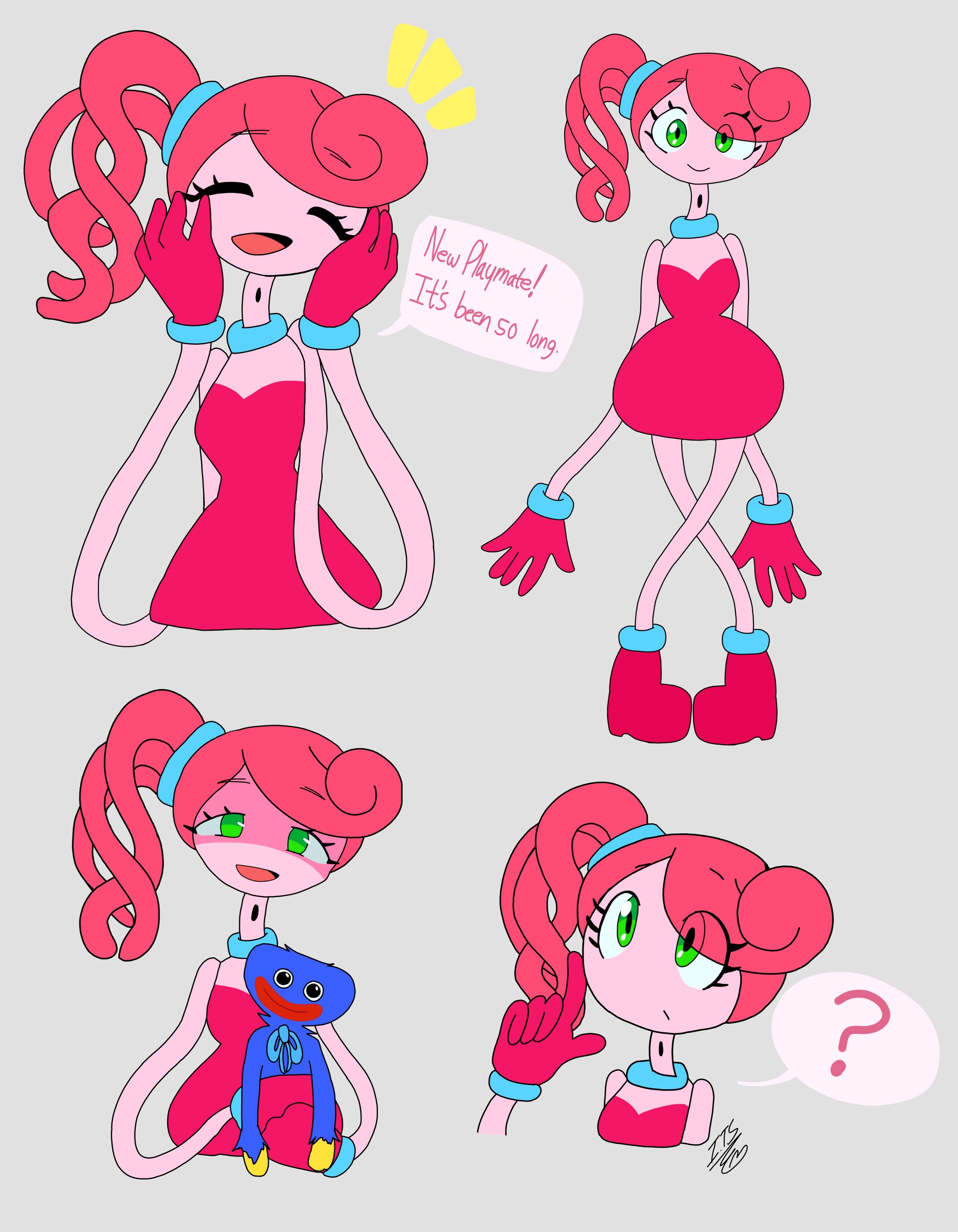 Mommy long legs and the prototypes by KnackMaster77 on DeviantArt