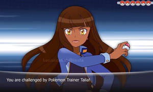 Princess talia as a Pokemon trainer