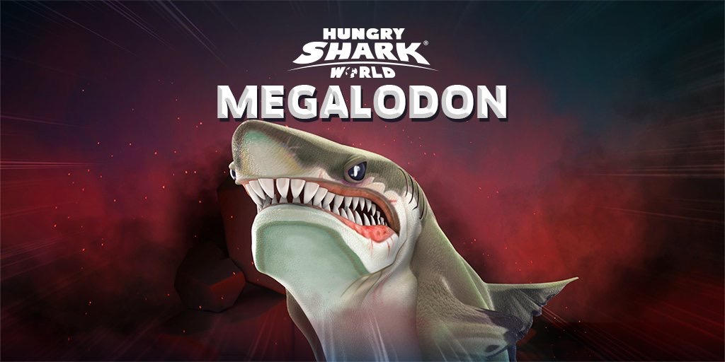 Hungry shark world megalodon by debusscher62 on DeviantArt