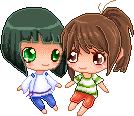 Kohaku and Chihiro page doll