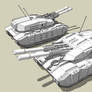 Phalanx - Futuristic Tank - WIP