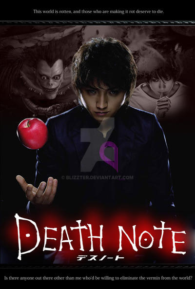 Death Note: The Movie Poster by BlackMageAlodia on DeviantArt