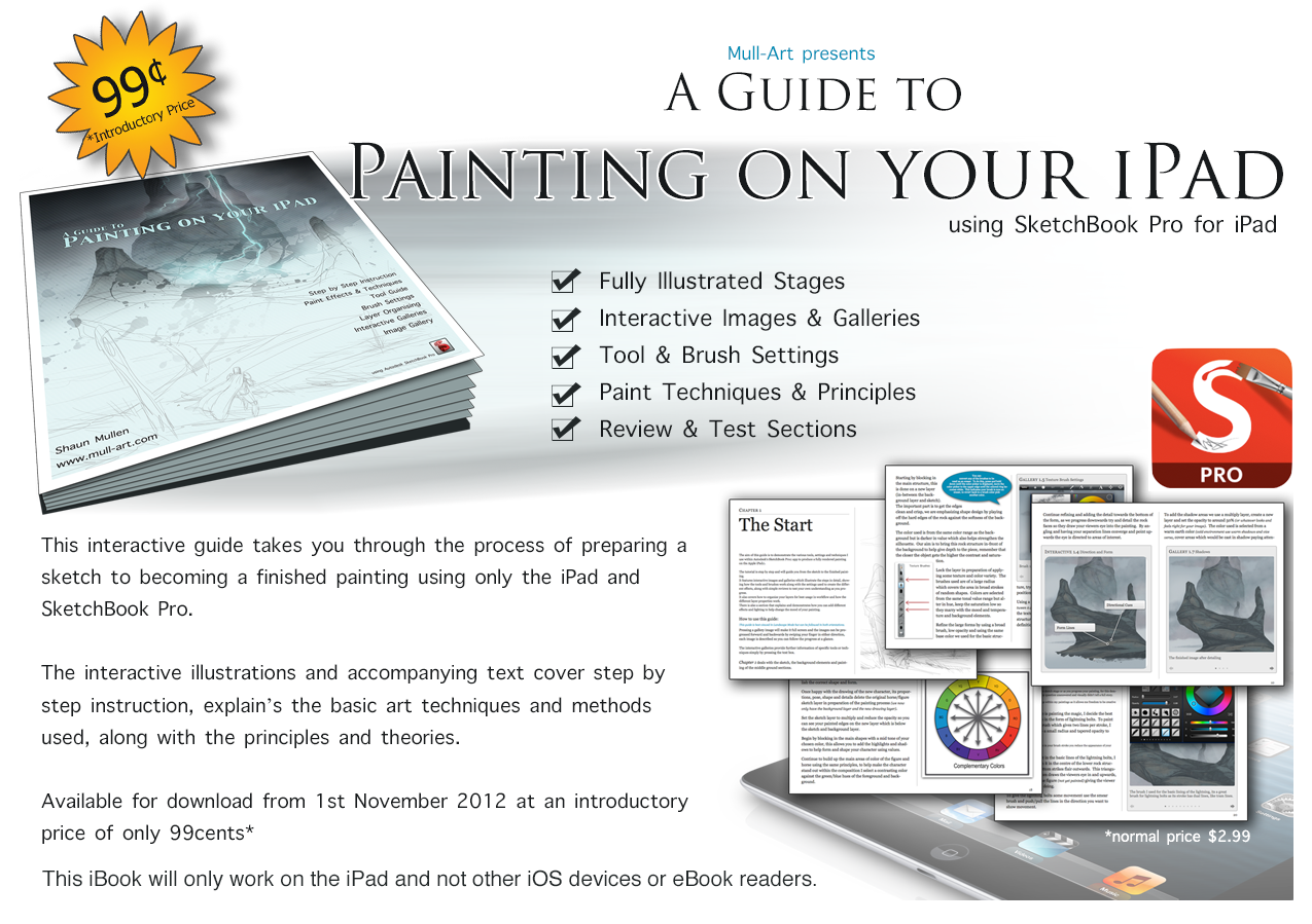 A Guide to Painting on your iPad iBook